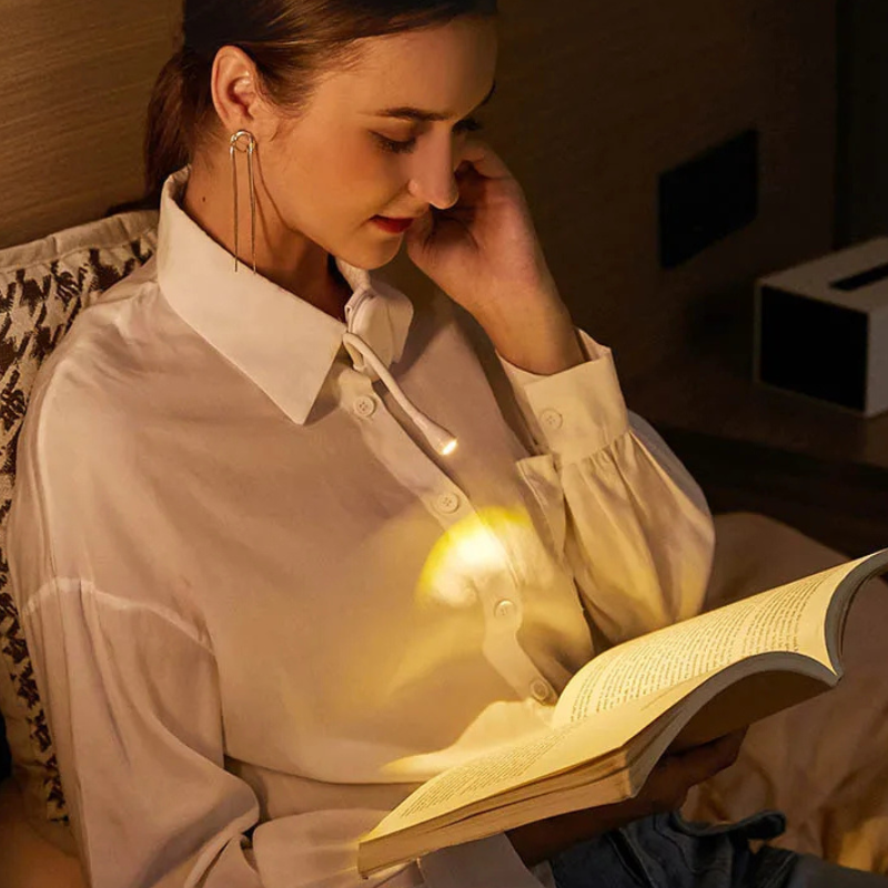 Luminária portátil para leitura